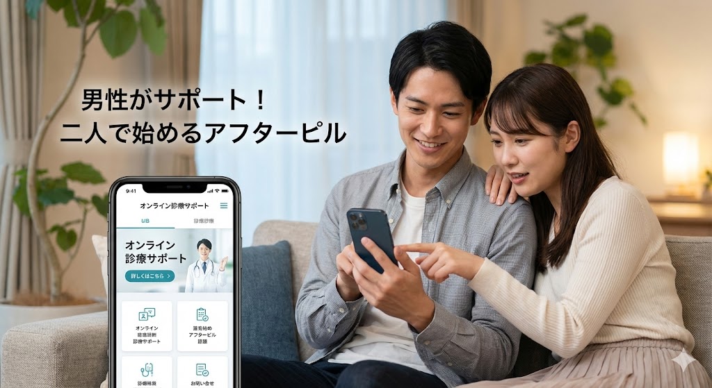 アフターピルは男性だけでは買えない！でも彼女を救う「同席サポート」なら最短即日入手が可能