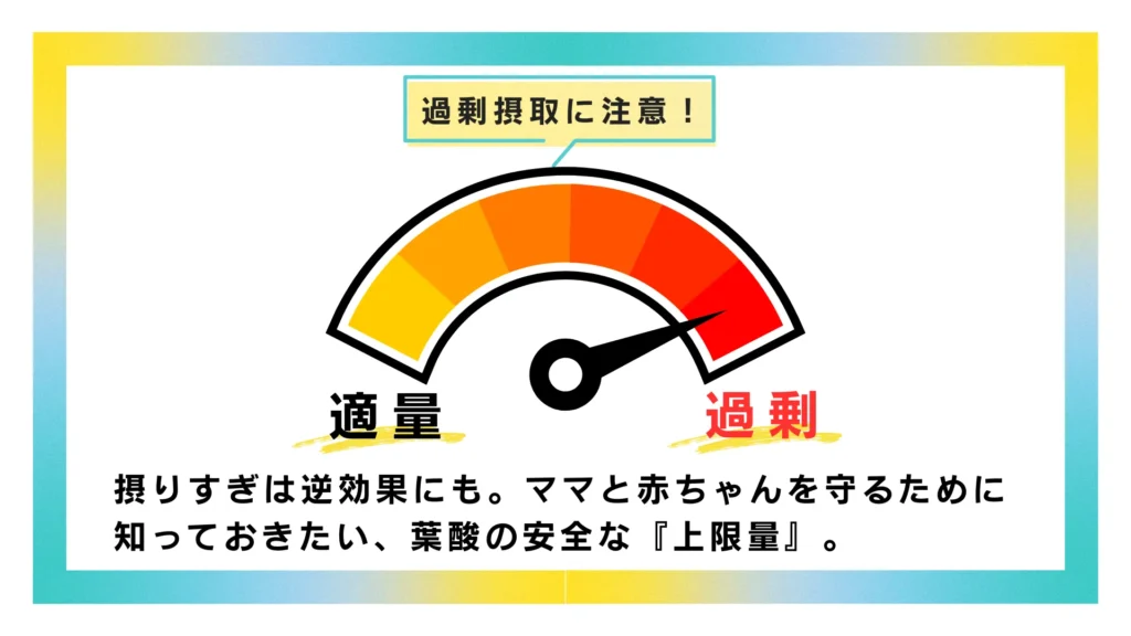 過剰摂取に注意！葉酸サプリの適切な摂取量と上限