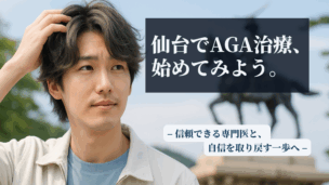 仙台のAGA治療おすすめクリニック7選｜費用・特徴・選び方の完全ガイド